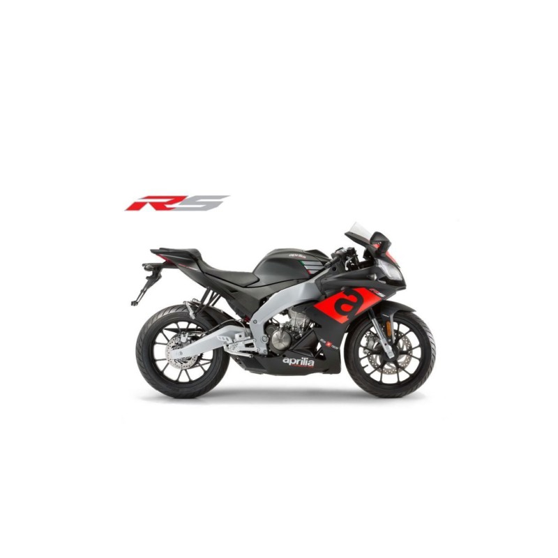 Aprilia RS 50 Motorrad Aufkleber Jahr 2018 Schwarz - Star Sam