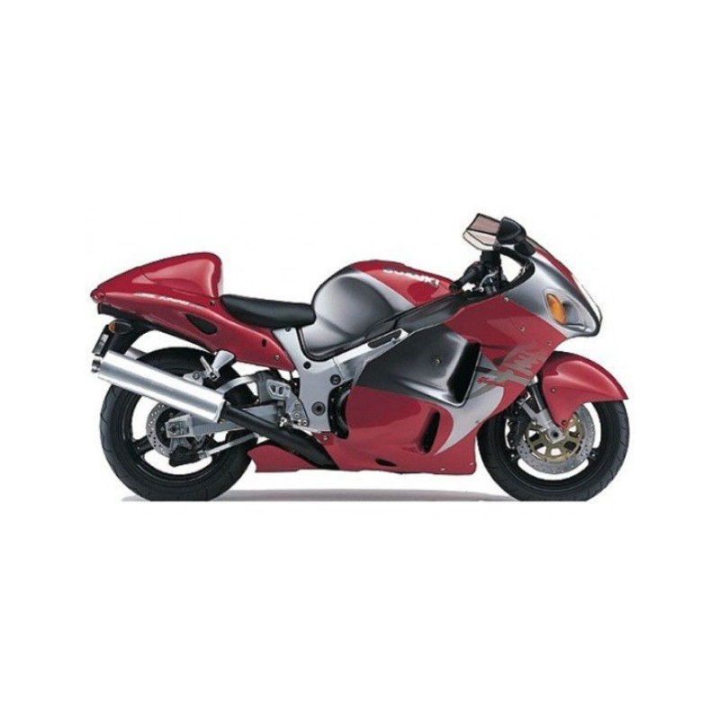 Autocollants Pour Motos Suzuki Hayabusa 1300R 2001 Rouge - Star Sam