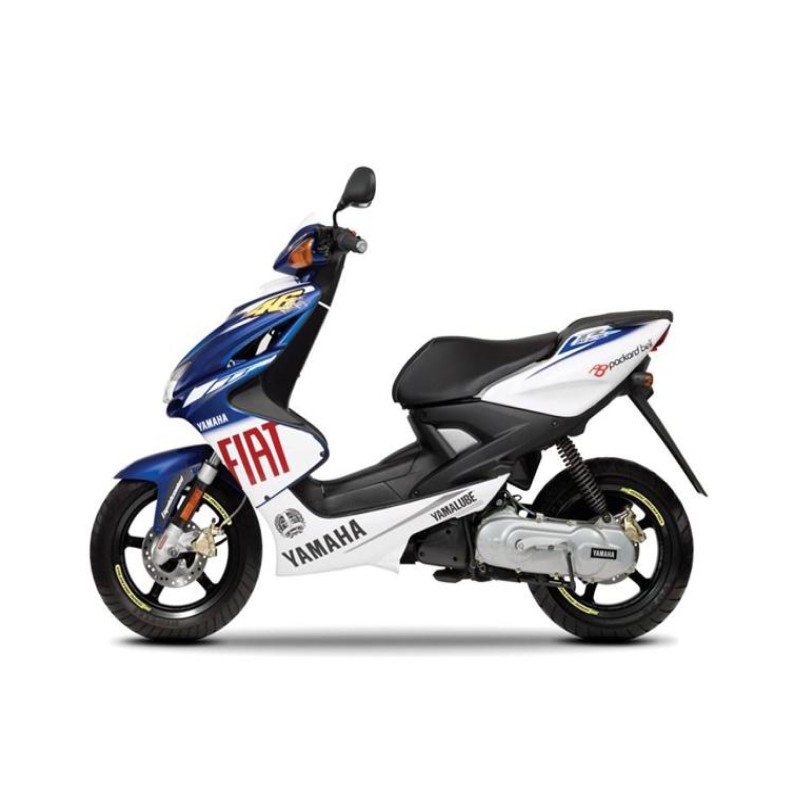 Yamaha Aerox Rossi Fiat Motorrad Aufkleber Jahr 2010 - Star Sam