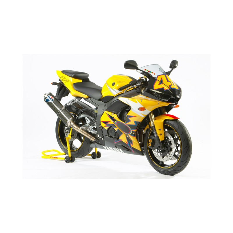 Yamaha R6 Rossi Motorrad Aufkleber 2006 Gelbe Farbe - Star Sam