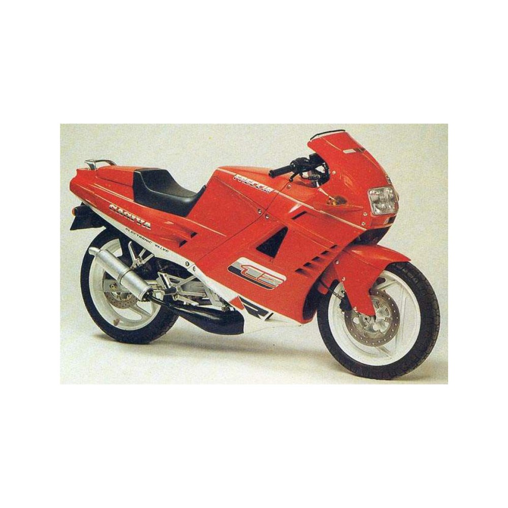 Motorrad Aufkleber Cagiva Freccia C12 R Grau Und Rot - Star Sam