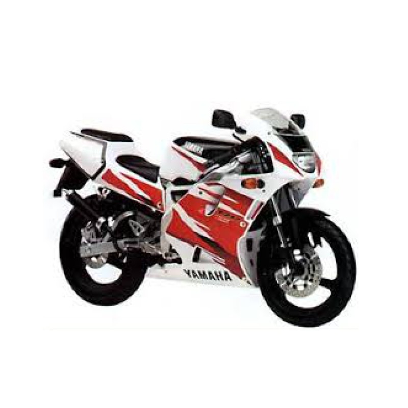 Yamaha TZR 125 RR RS Motorbike Stickers White Colour - Star Sam