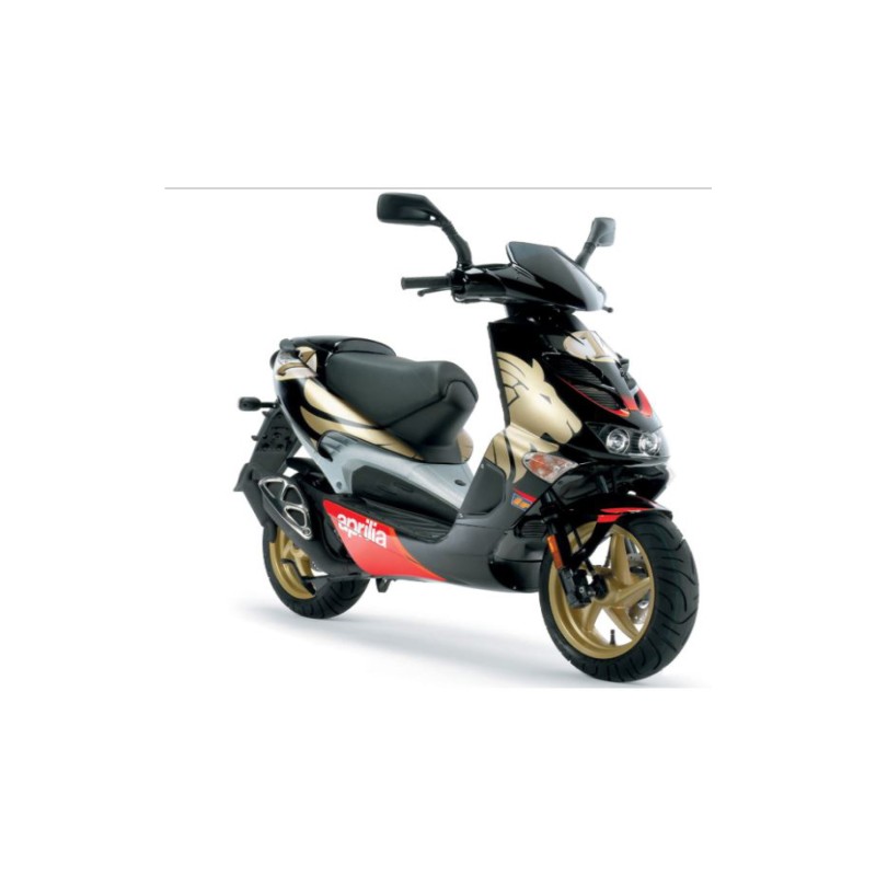 Aprilia SR 50 Ditech Poggiali Motorrad Aufkleber  - Star Sam