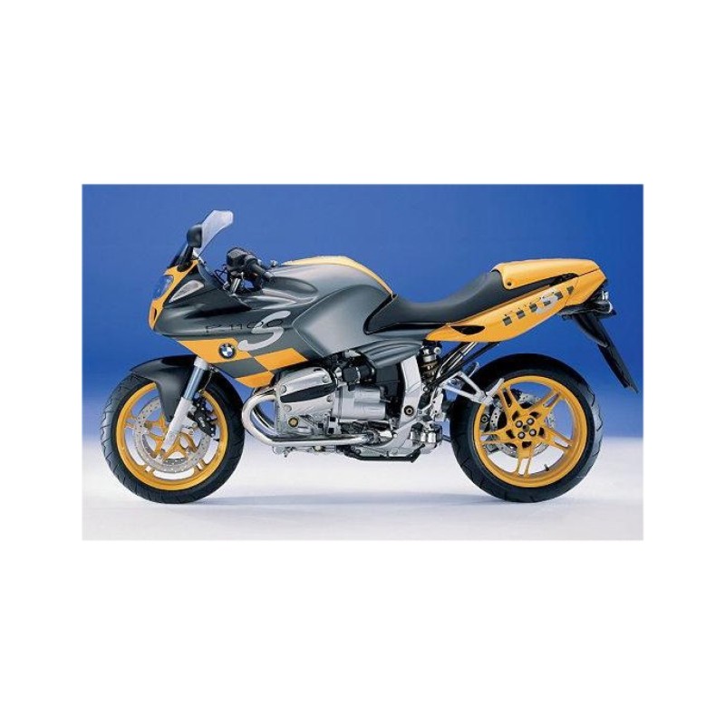 BMW R1100S Motorbike Sticker Year 2000 Grey-Yellow - Star Sam