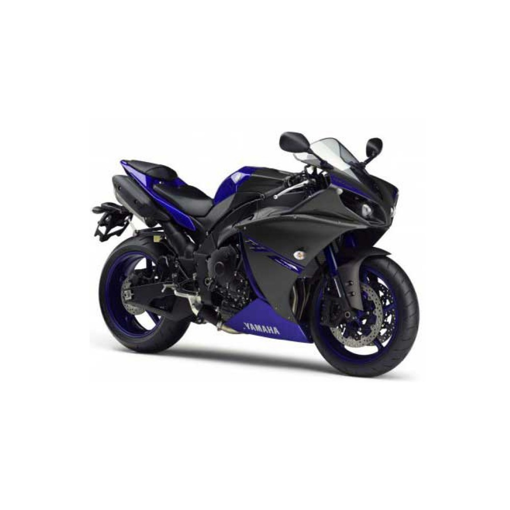 Yamaha R1 Race Blue Motorrad Aufkleber Jahr 2014 - Star Sam