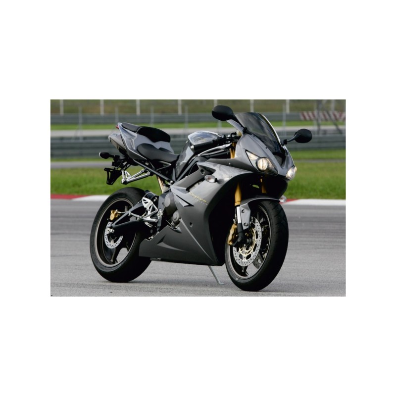 Autocollants Pour Motos Triumph Daytona 675 2006 Noir - Star Sam