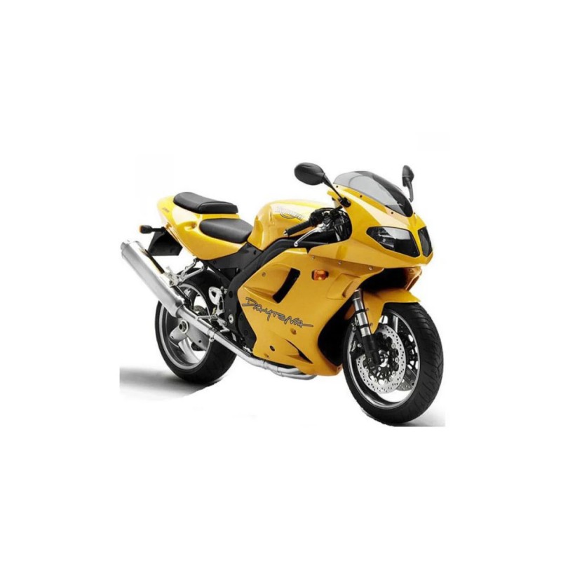 Stickers Moto Triumph Daytona 955i Ano 2006 Amarelo - Star Sam