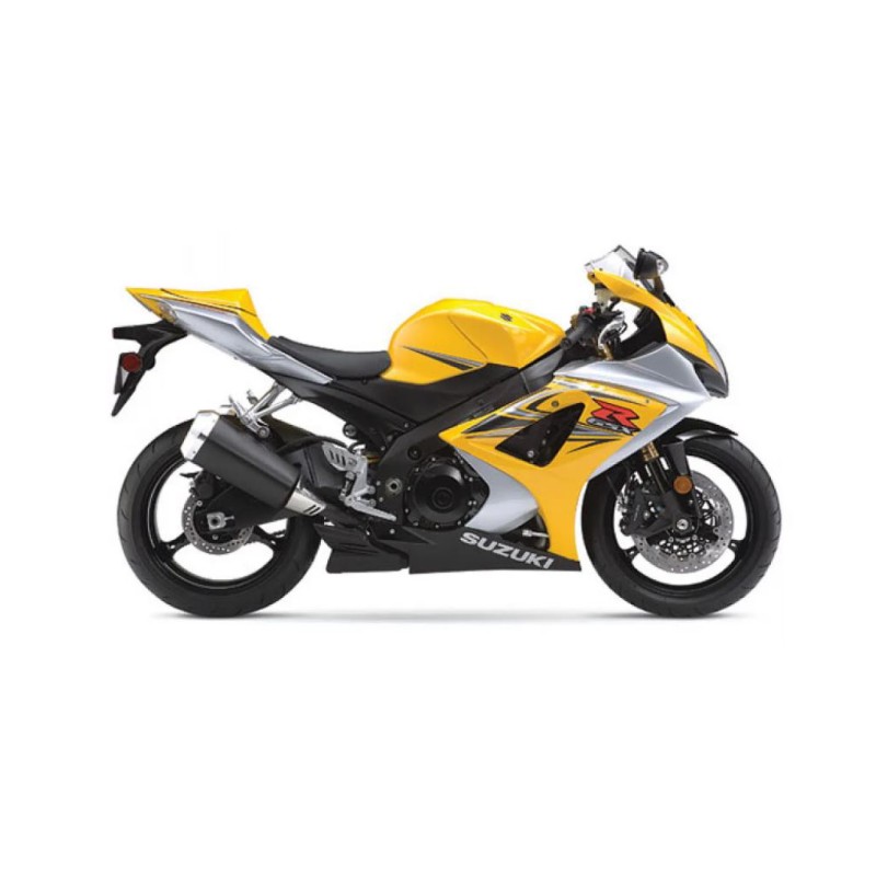 Autocolantes de Moto Suzuki GSXR 1000 Ano 2007 Amarelo - Star Sam