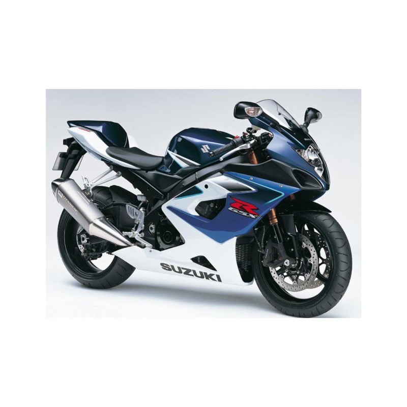 Suzuki GSXR 1000 Motorrad Aufkleber Jahr 2006 Blau - Star Sam