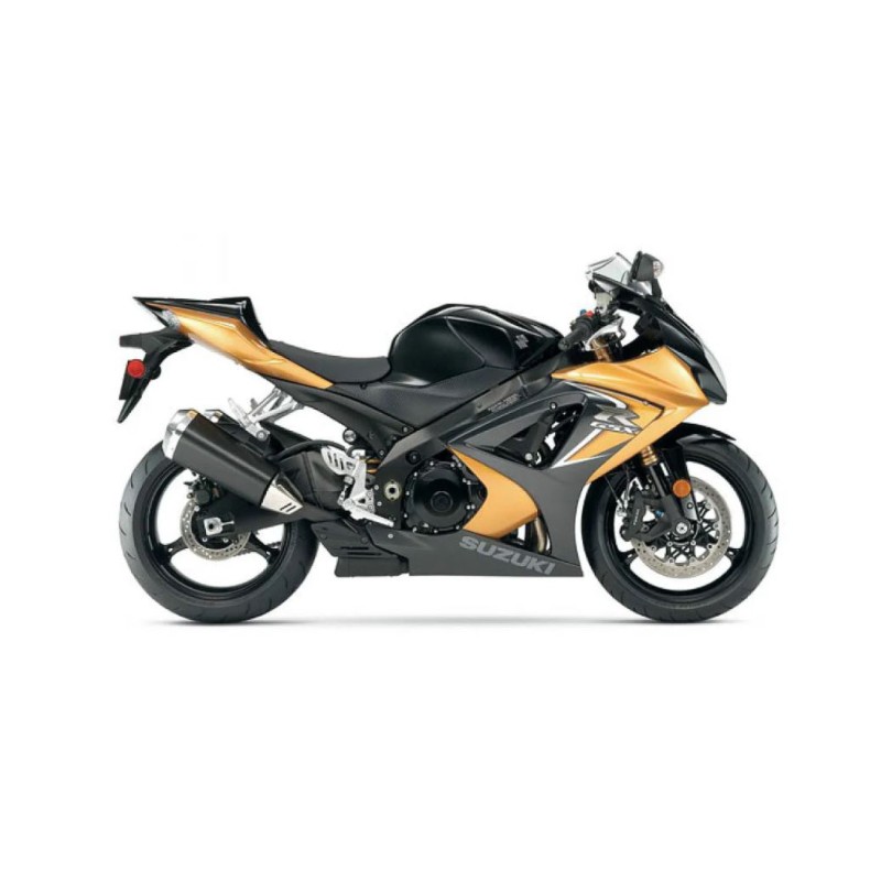 Autocollants Pour Motos Suzuki GSXR 1000 K8 2008 Or - Star Sam