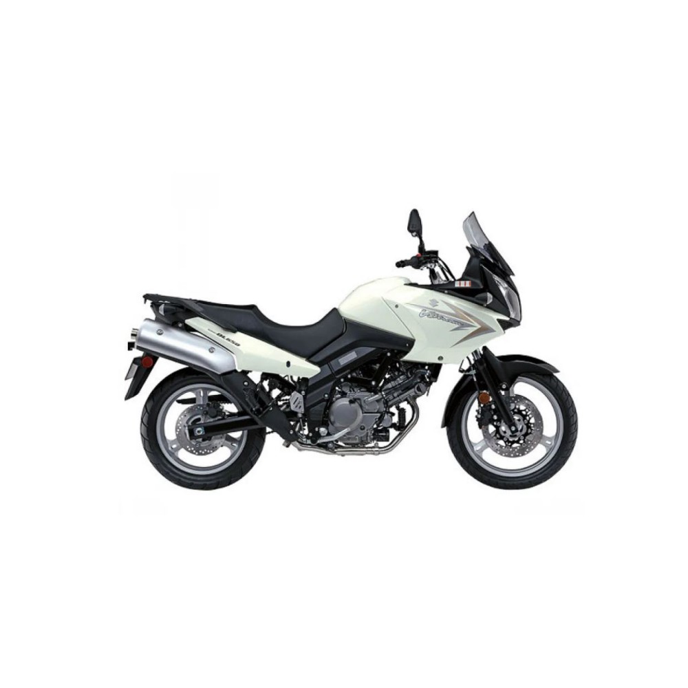 Naklejki Moto Suzuki V-Strom dl 650 Rok 2009 Biały - Star Sam