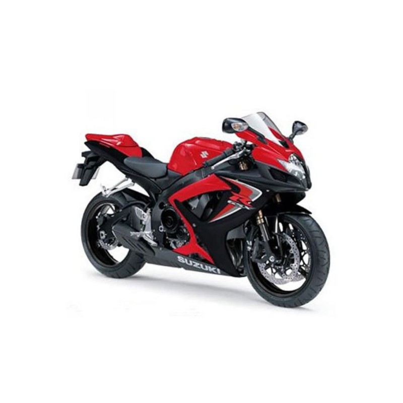 Autocollants Pour Motos Suzuki GSXR 600 K6 2006 Rouge - Star Sam