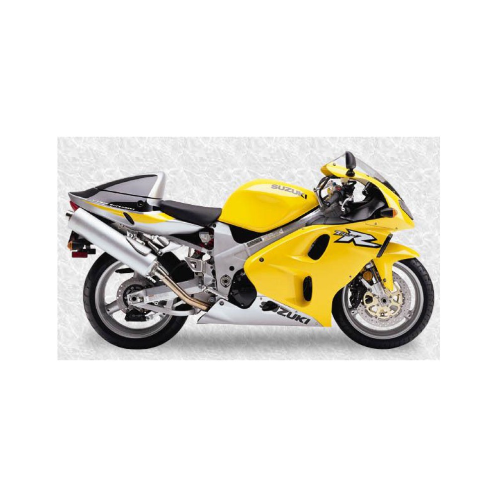 Suzuki TL 1000 R Motorbike Stickers Year 2000 Yellow - Star Sam