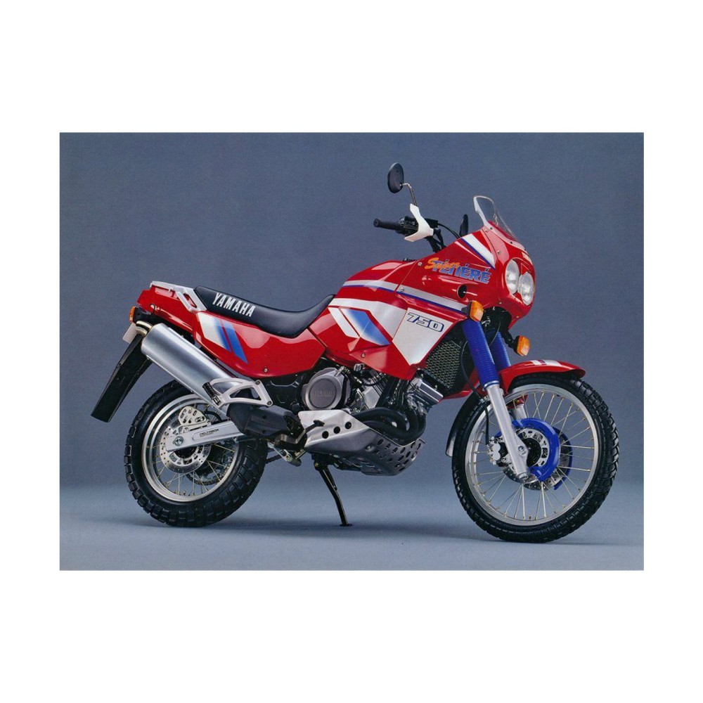 Yamaha SuperTenere XTZ 750 Motorrad Aufkleber 1994 Rot - Star Sam