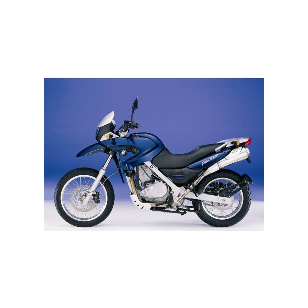 BMW F650 GS Motorbike Sticker Year 2000-2002 Blue - Star Sam
