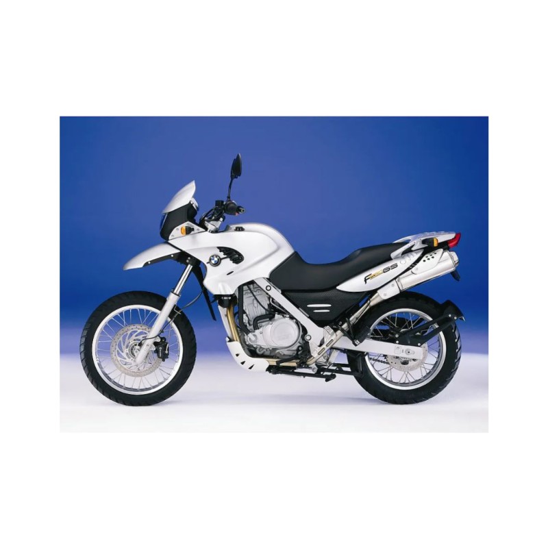 Motorrad Aufkleber BMW F650 GS 2000-02 Weiss-Hellblau - Star Sam