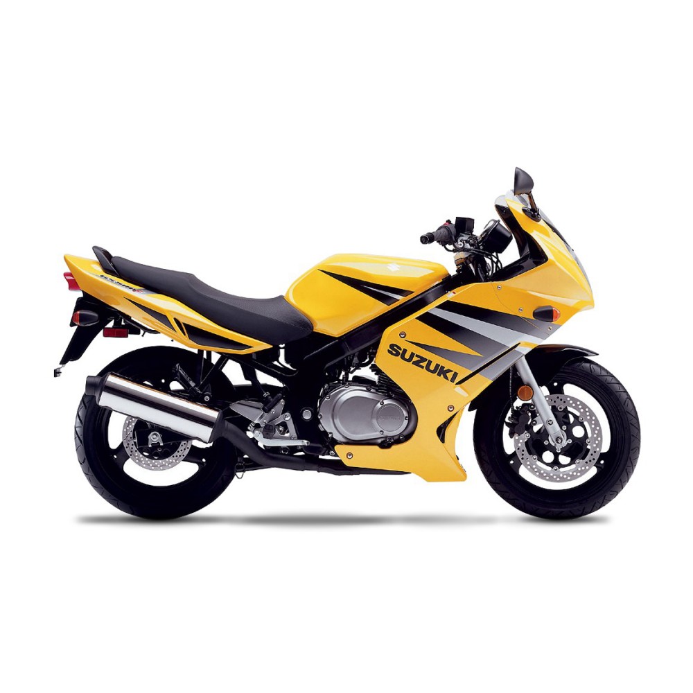 Suzuki GS 500f Motorbike Stickers Year 2004 Yellow - Star Sam