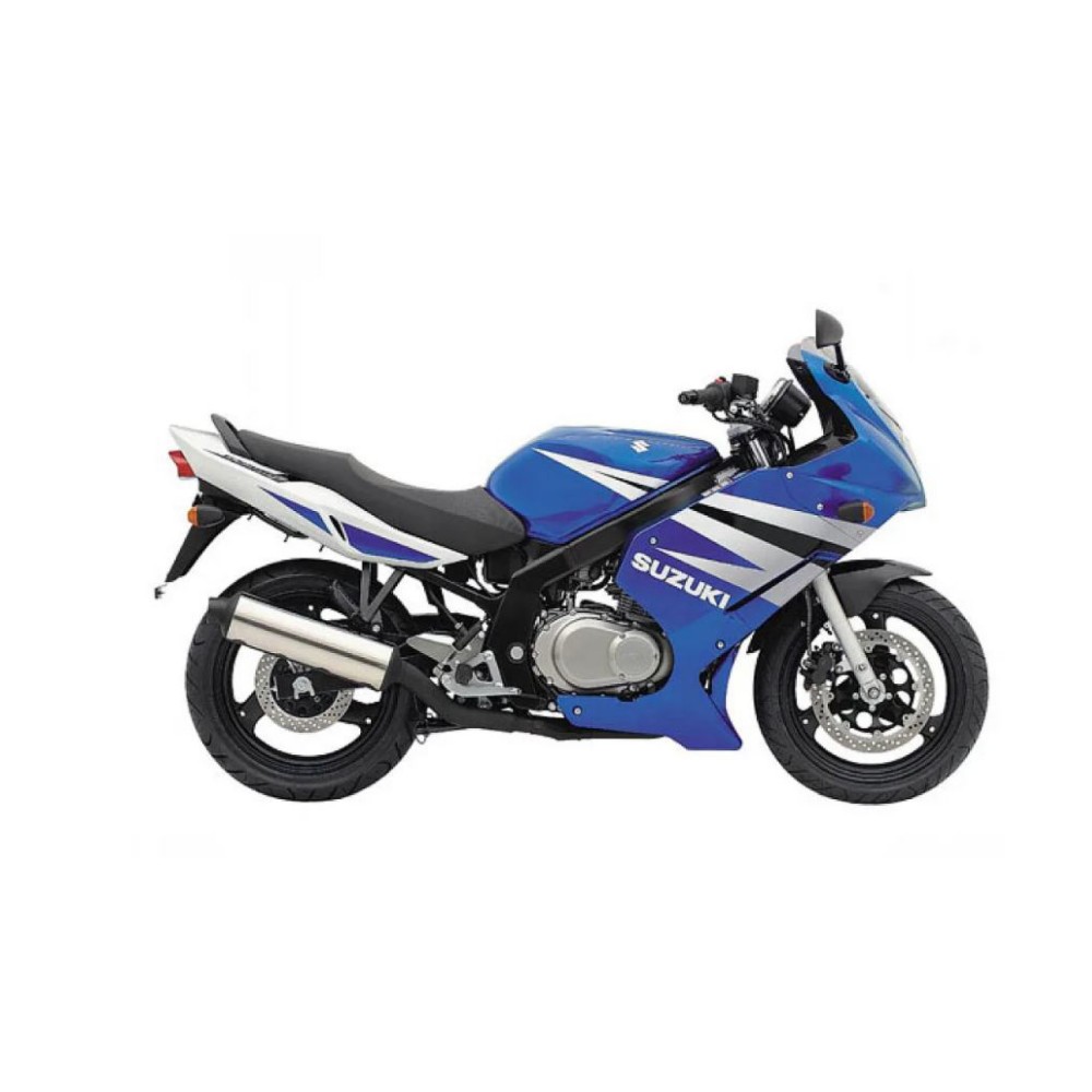 Naklejki na motocykle Suzuki GS 500f Rok 2004 Niebieski - Star Sam