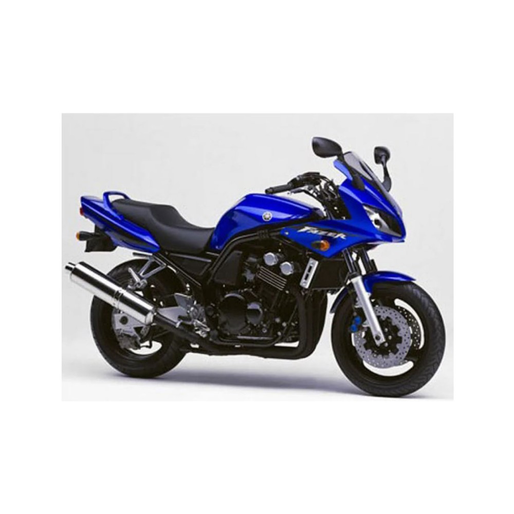 Naklejki na motocykle Yamaha FZS 600 FAZER Rok 2002 do 2003 Niebieski - Star Sam