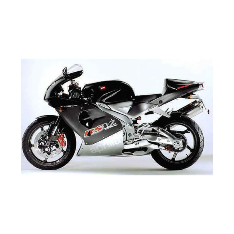 Aprilia RSV Mille Motorrad Aufkleber Jahr 1999 Schwarz - Star Sam