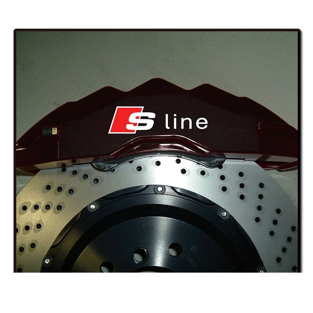 Audi S-LINE car brake...