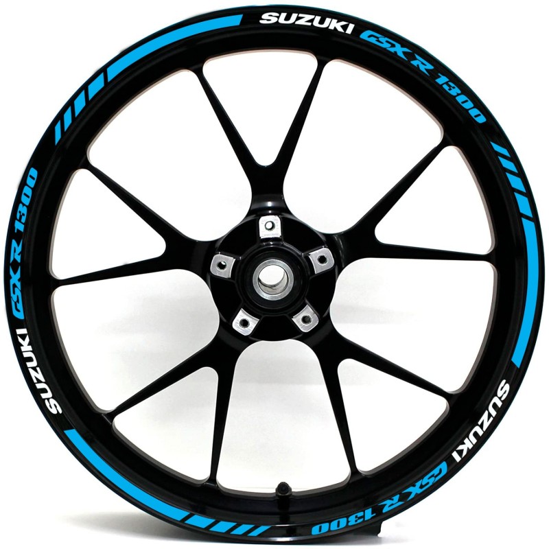 Autocollants Pour Jantes De Motos Suzuki GSXR 1300 - Star Sam