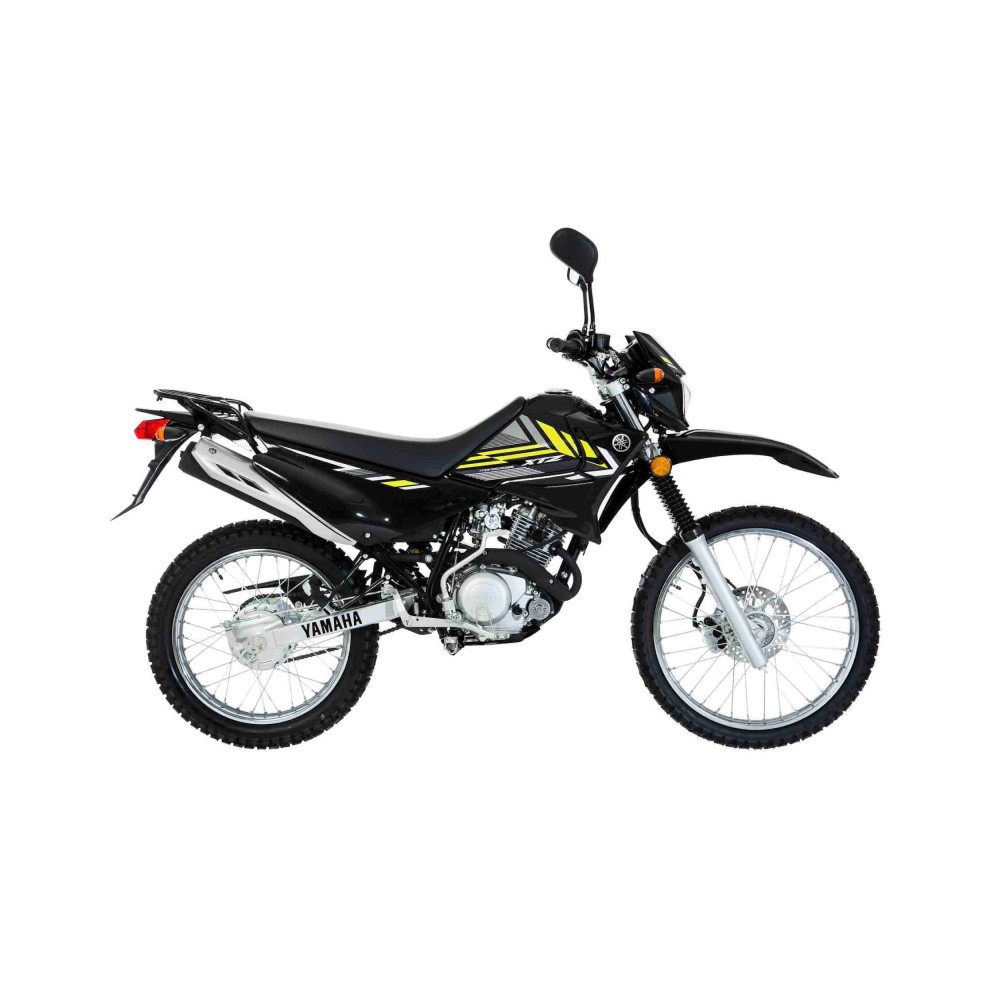 Yamaha XTZ 125 Motorbike Stickers Year 2021 Black - Star Sam