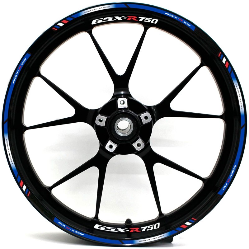 Pegatinas Para Llantas De Moto Suzuki GSX-R750 Mod5 - Star Sam