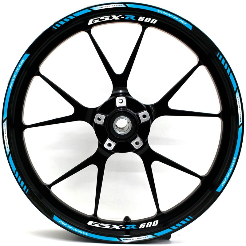 Pegatinas Para Llantas De Moto Suzuki GSX-R600 - Star Sam