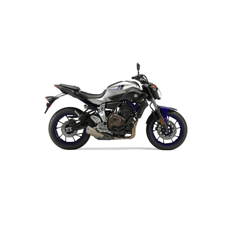 Yamaha FZ 07 Motorbike Stickers Year 2017 Grey - Star Sam