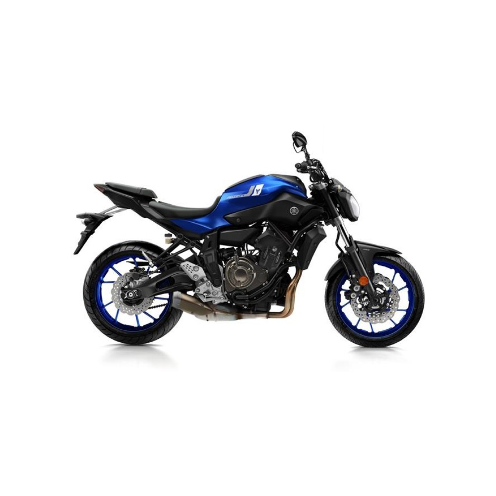Yamaha MT 07 Motorbike Stickers Year 2017 Blue - Star Sam