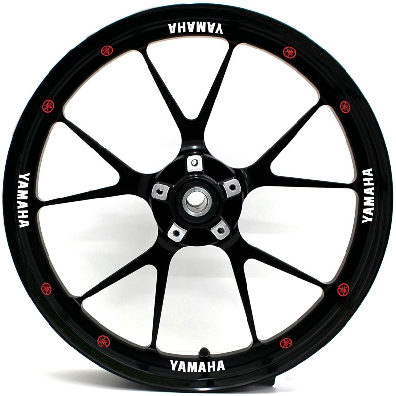 Pegatinas Para Llantas De Moto Yamaha Generica Modelo 3 - Star Sam