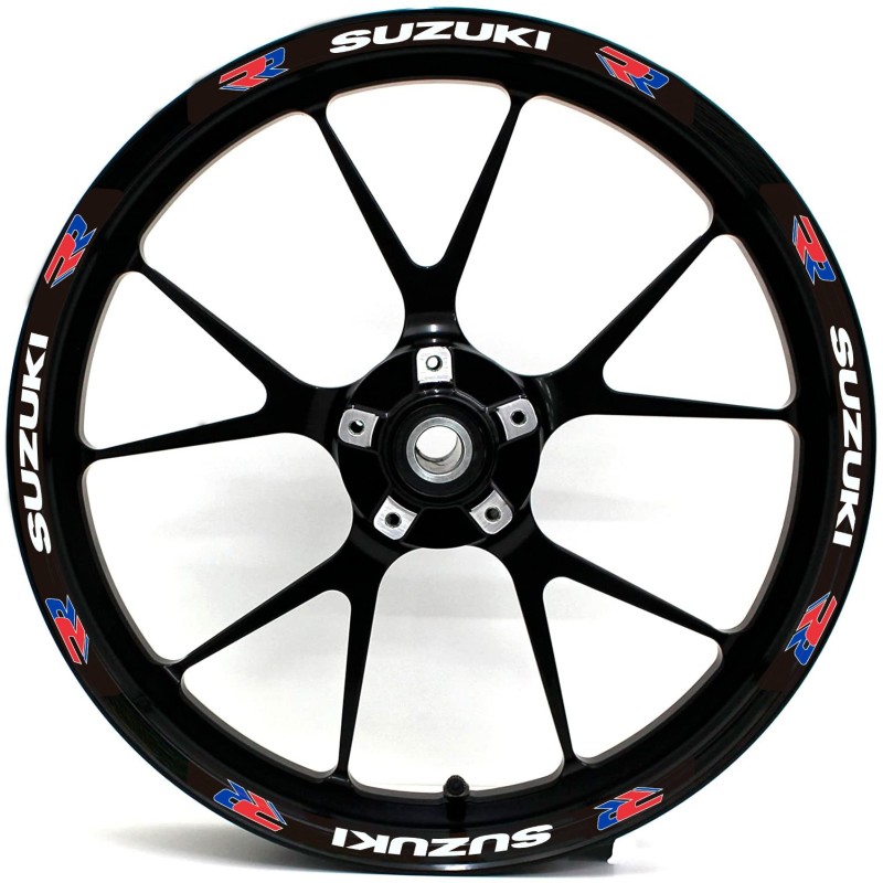 Autocollants Pour Jantes De Motos Suzuki RR Modele 2 - Star Sam