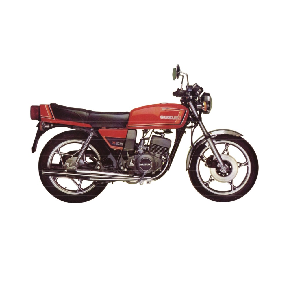 2 Aufkleber 200mm Suzuki-Racing Motorrad Bike 4 Versionen 38