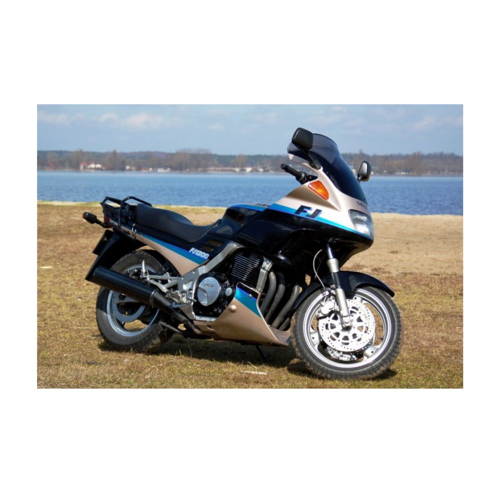 Yamaha FJ 1200 Motorrad Aufkleber 1990-91 Blau - Star Sam
