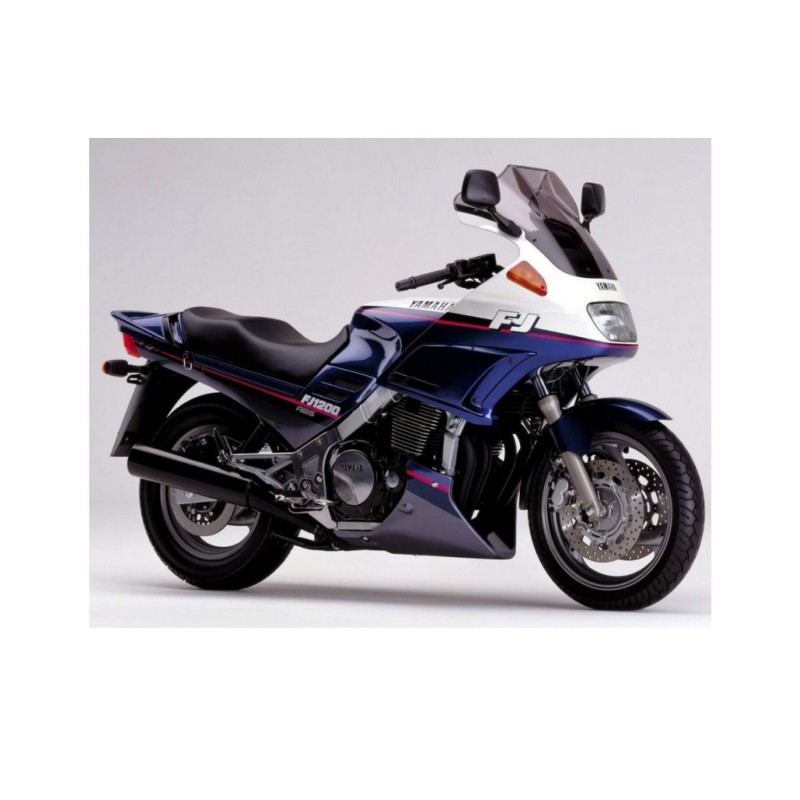 Yamaha FJ 1200 1990 1991 Motorrad Aufkleber Blau - Star Sam