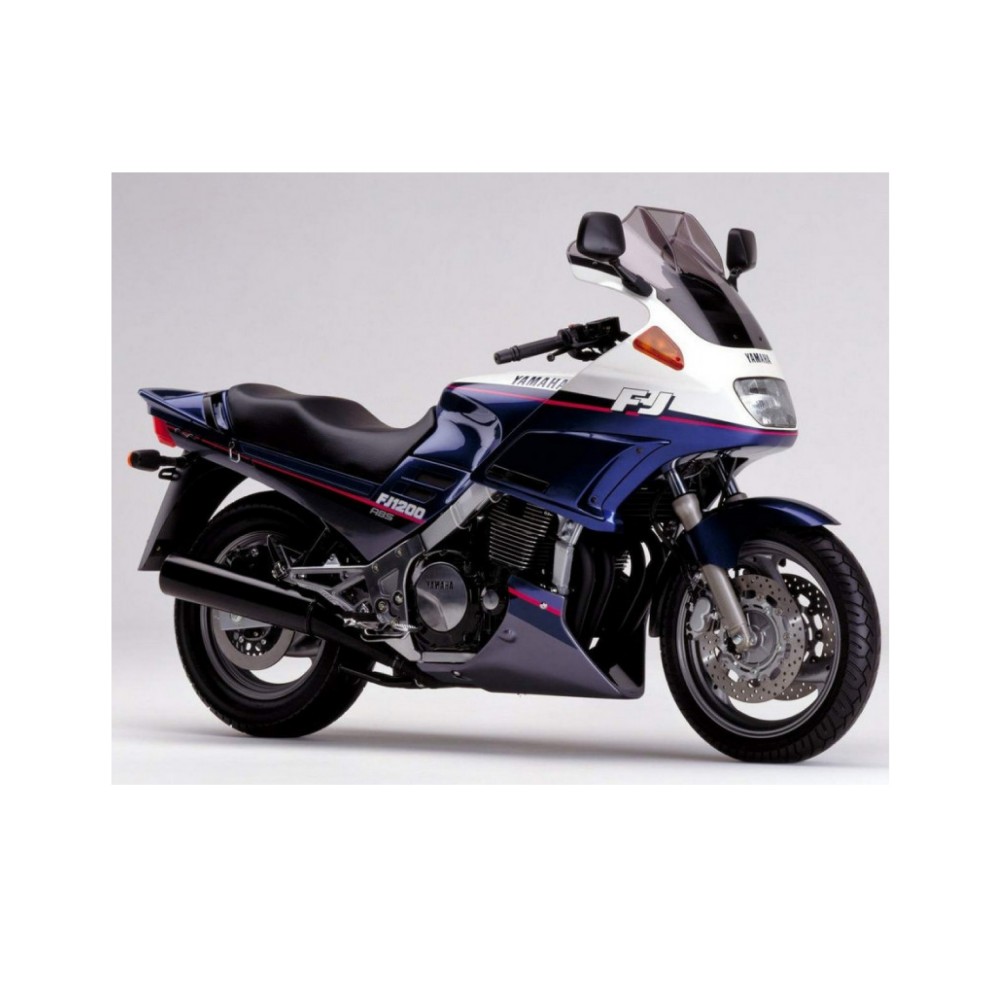 Yamaha FJ 1200  Motorbike Stickers  1990-91 Blue - Star Sam