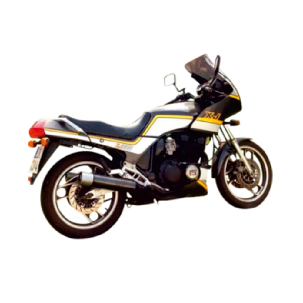 Yamaha XJ 600 Jahr 1987-1990 Motorrad Aufkleber Blau - Star Sam