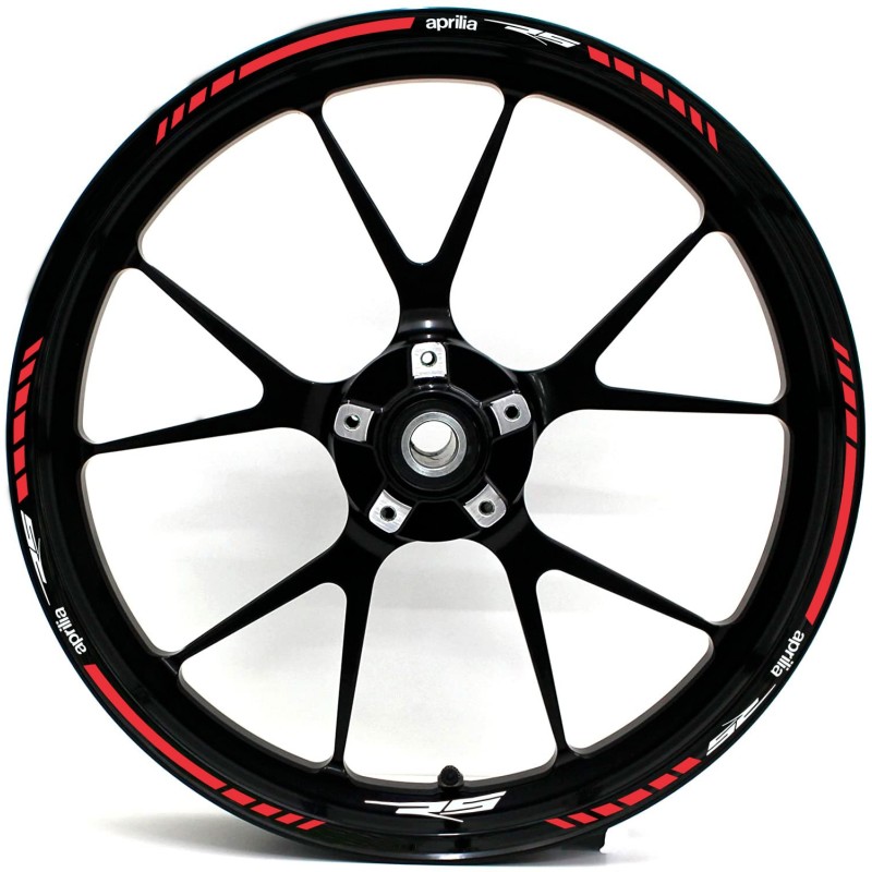 Autocollants Pour Jantes De Motos Aprilia RS - Star Sam