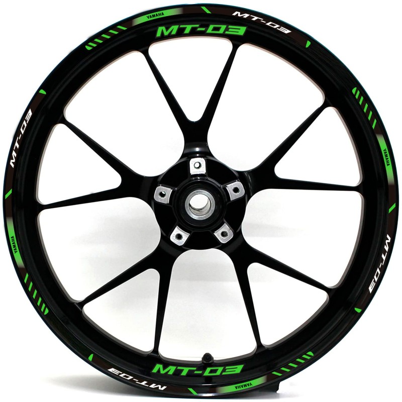 Autocolantes de Moto Rim Yamaha MT-03 2021-22 Modelo 2 - Star Sam