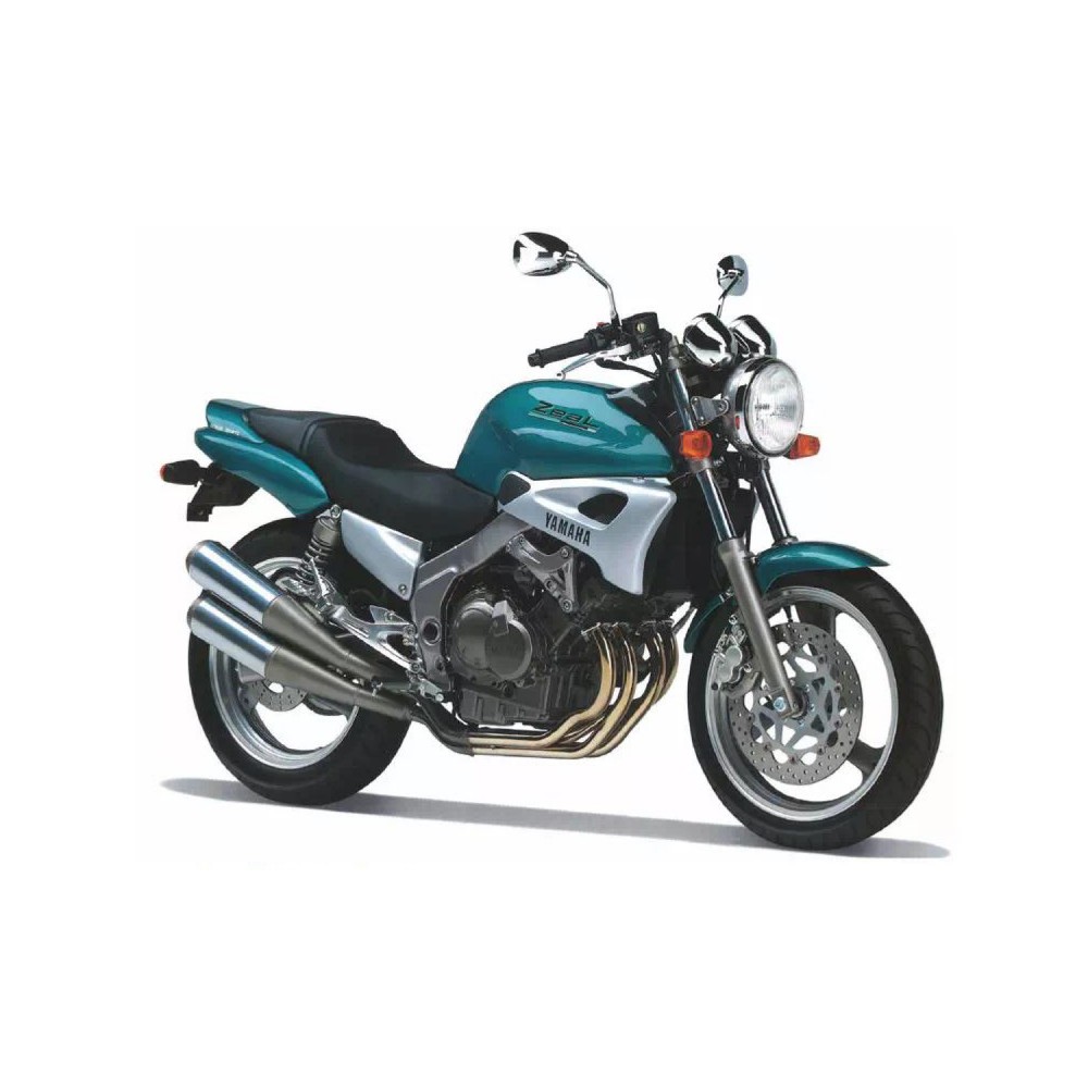 Yamaha Green FZX 250 Zeal Kit Motorbike Stickers - Star Sam