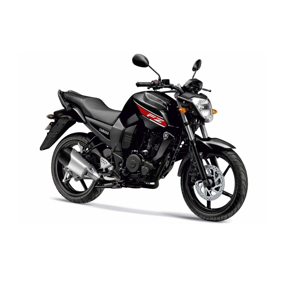 Yamaha FZ 16 Schwarze Farbe  Motorrad Aufkleber - Star Sam