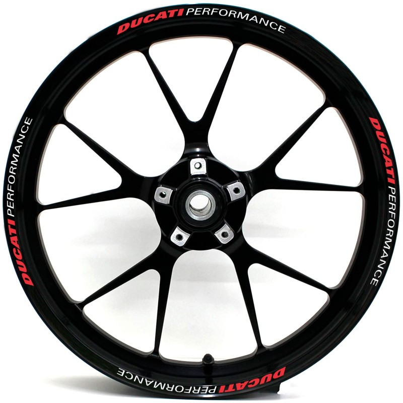 Autocolantes de Moto Rim Ducati Performance - Star Sam