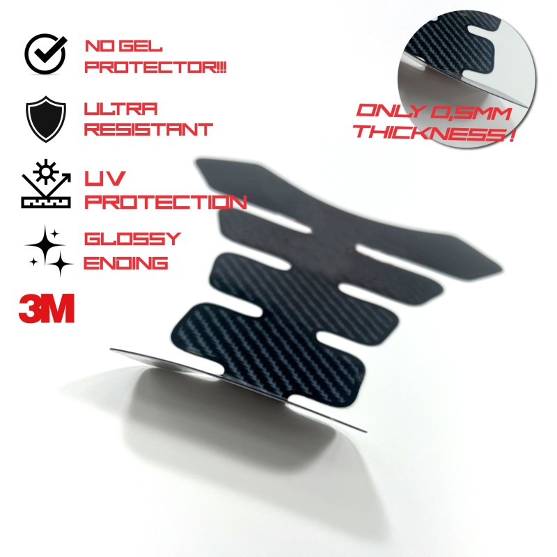 Adesivo Protezione Serbatoio Moto Ducati Generico Mod 2 - Star Sam