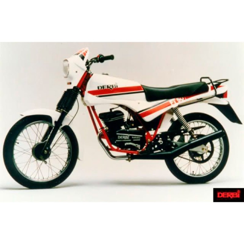 Derbi Classic Motorrad Aufkleber Kit Coppa Ft 50cc - Star Sam