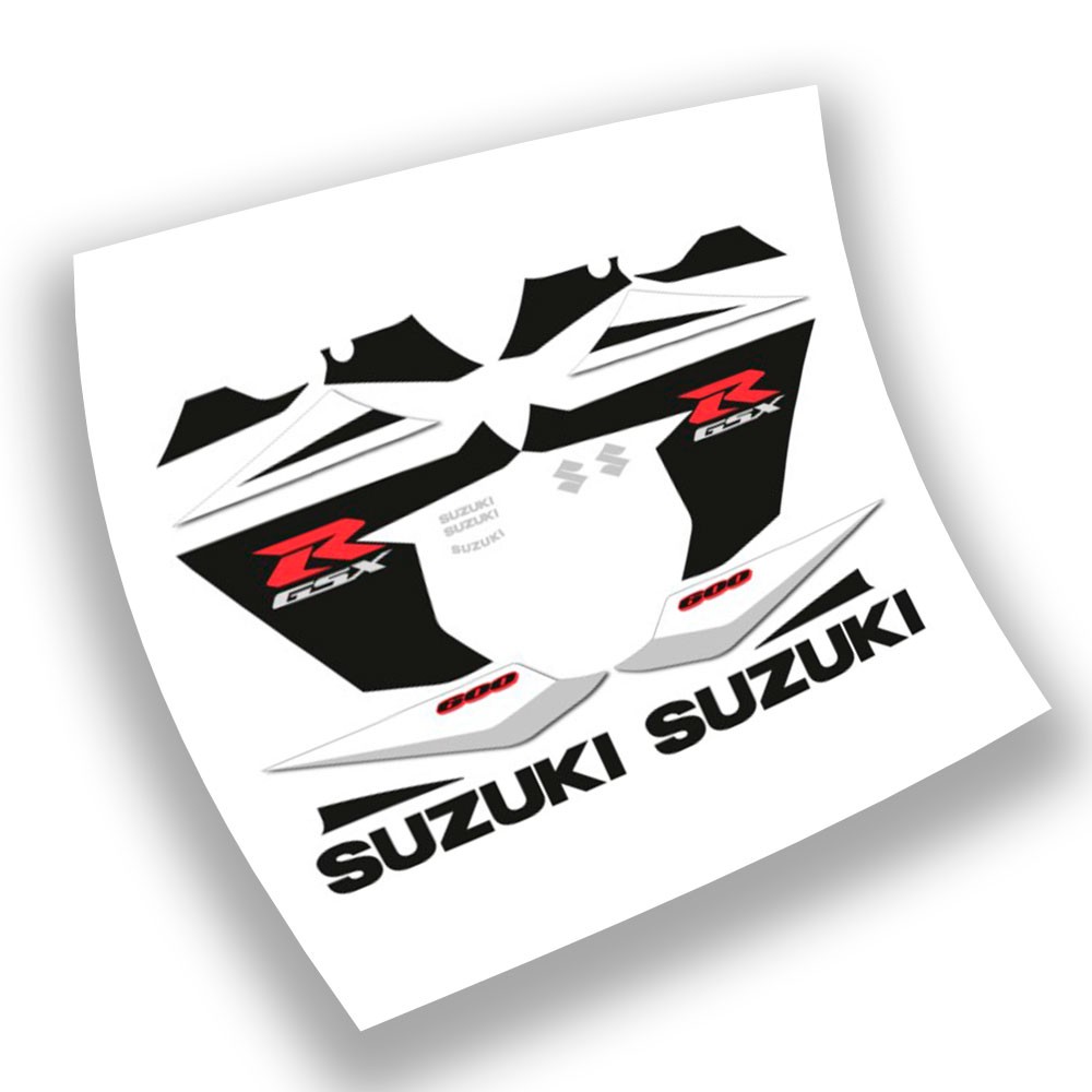 Autocolantes Moto Suzuki GSXR 600 K5 Ano 2005 Preto - Star Sam