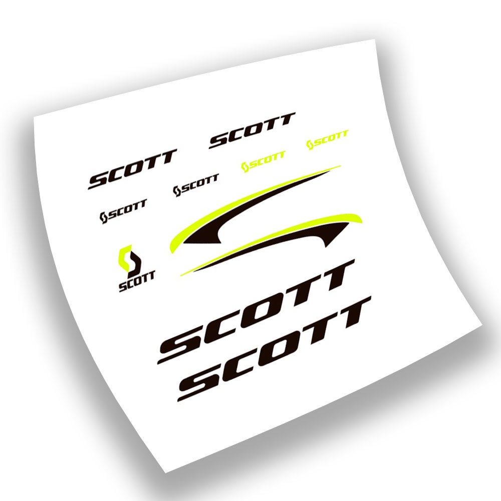Fietsframe Stickers Scott Die Cut - Star Sam