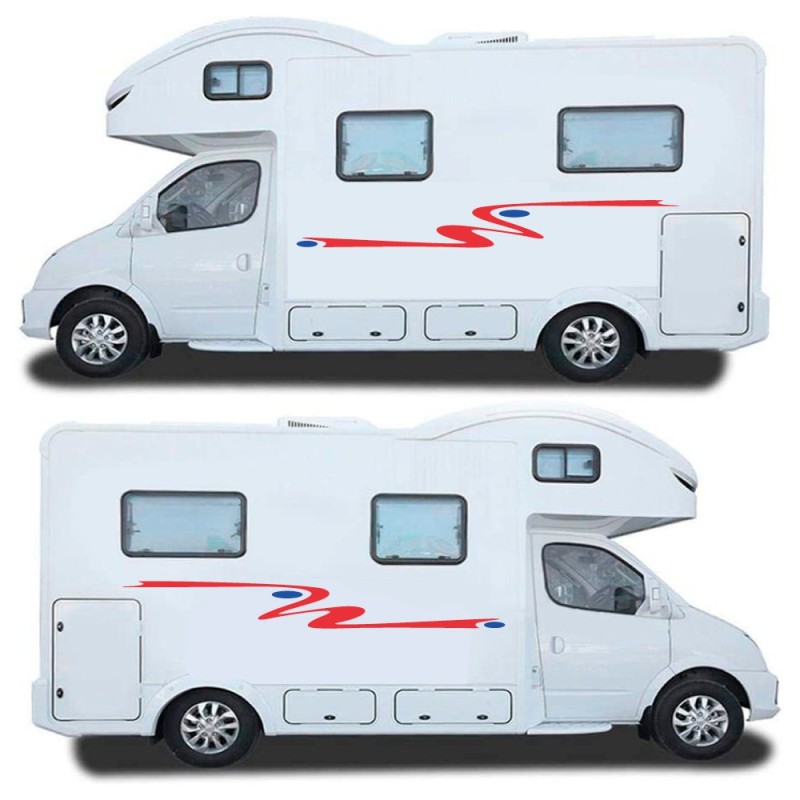 Caravan Sticker Set Abstract Style Mod.44 - Star Sam