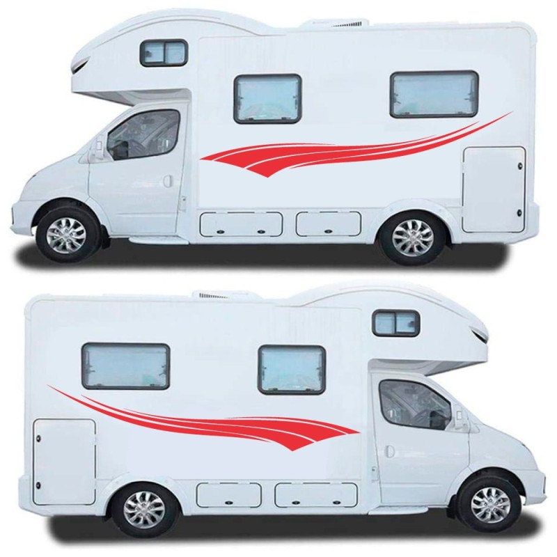 Set Autocollants Caravan Style Abstrait  Mod.45 - Star Sam