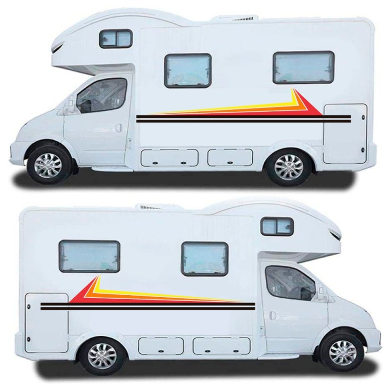 Caravan Sticker Set Abstract Style Mod.46 - Star Sam